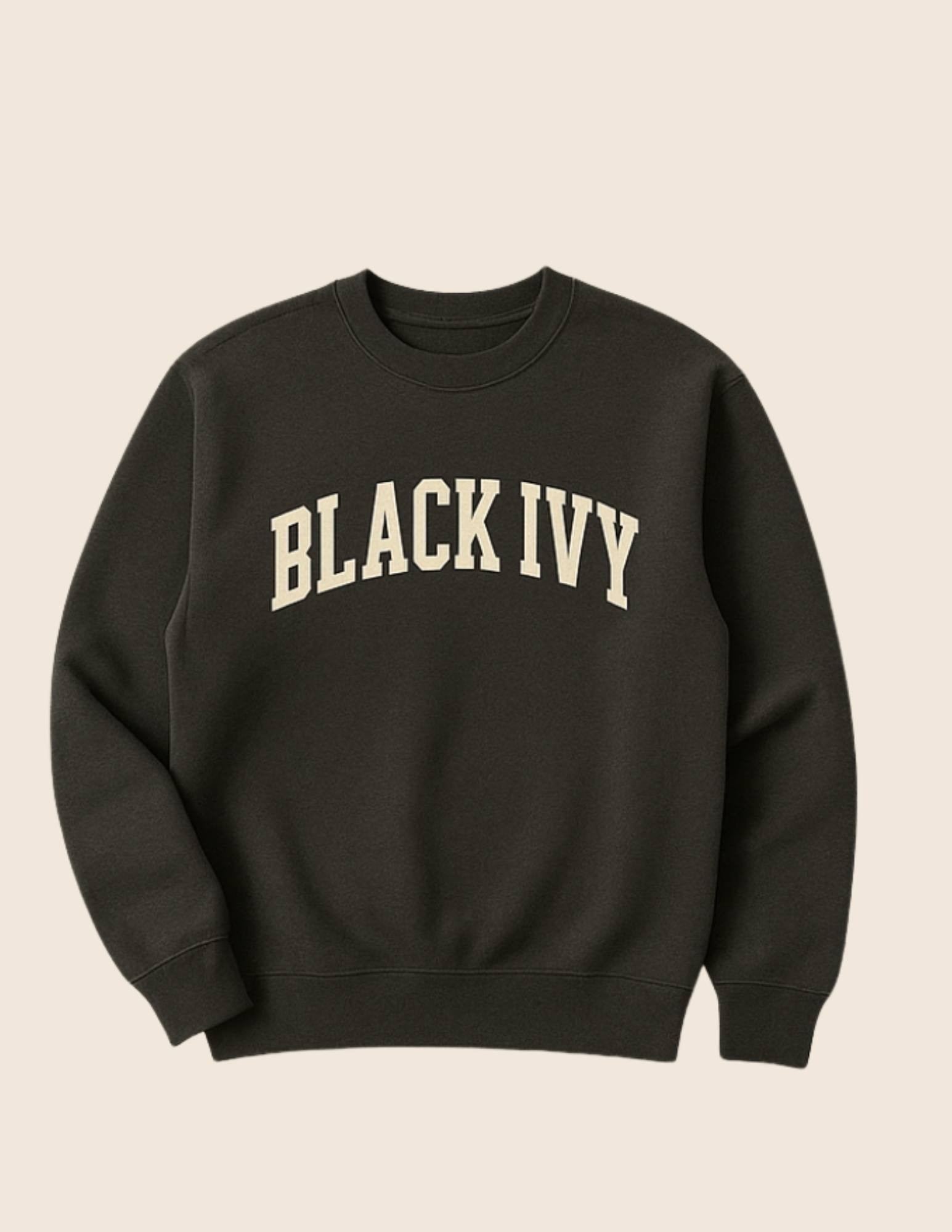 Black Ivy Core Crewneck