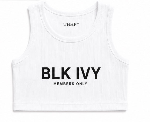 BLK IVY™ Members Only Crop Tank
