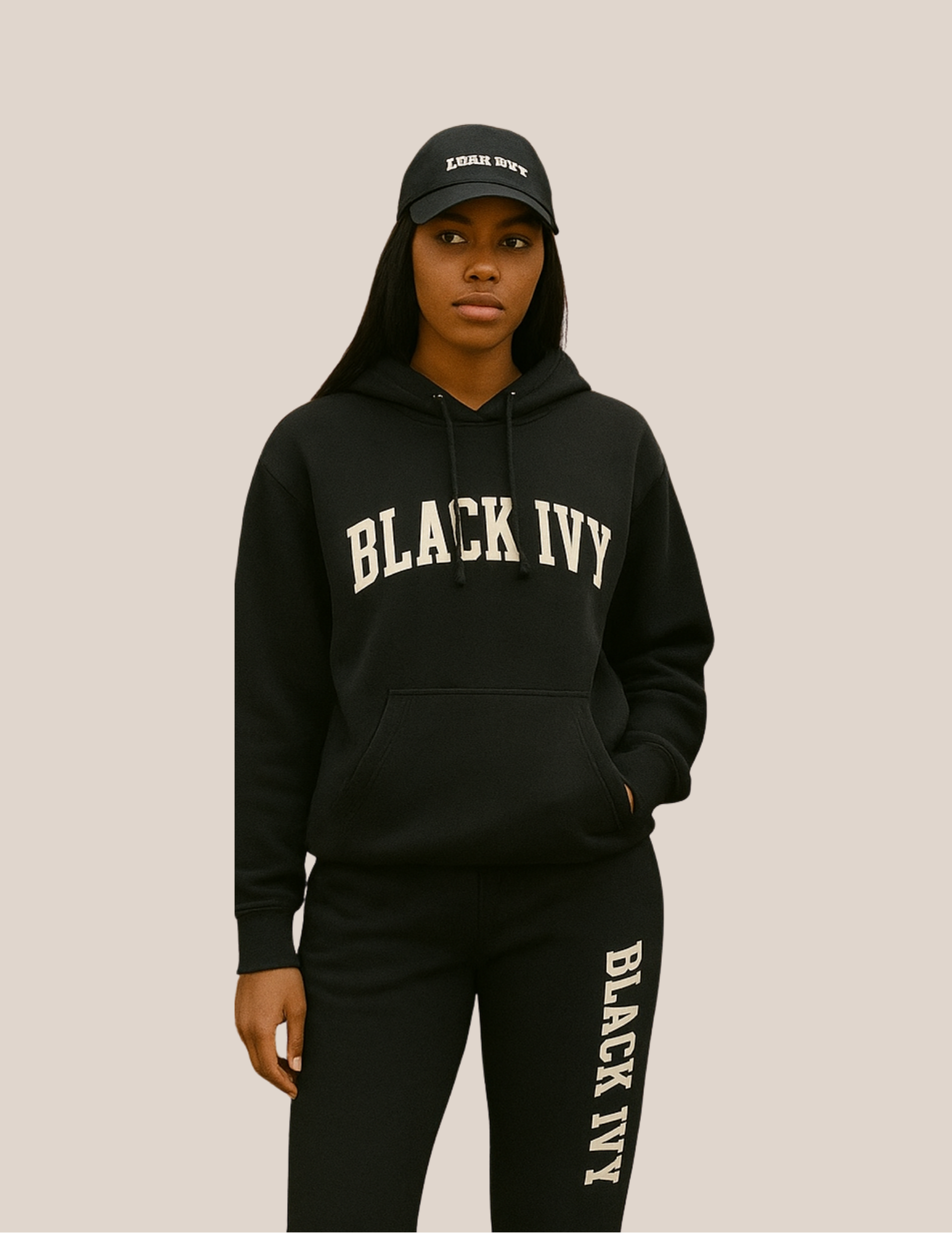 Black Ivy Core Crewneck